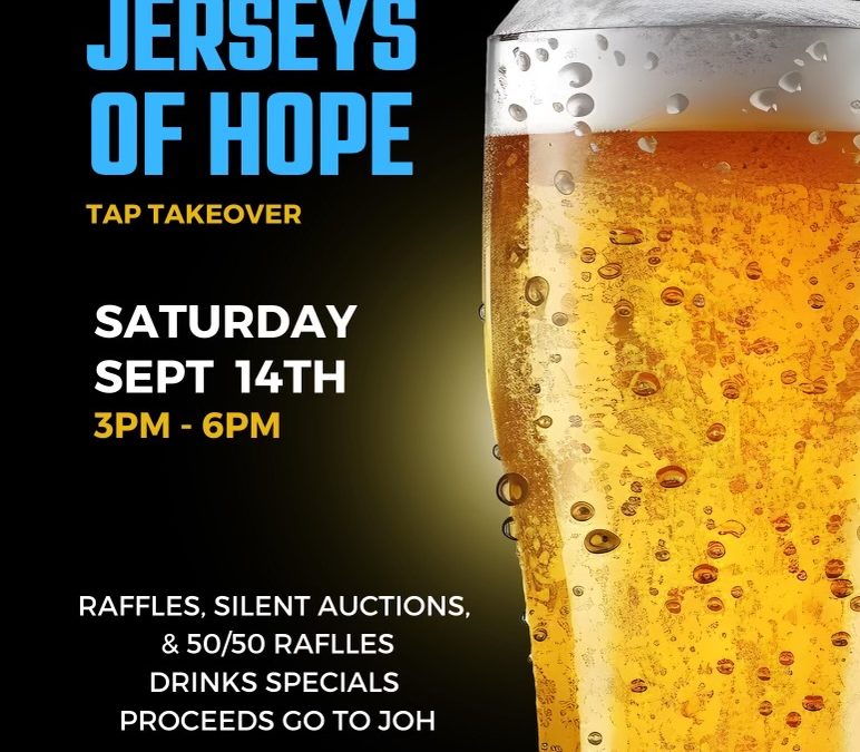 3rd Annual Jerseys of Hope Tap Takeover